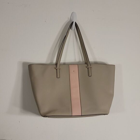 Kate Spade New York Medium Harmony Cedar Street Racing Stripe Tote - Picture 1 of 14